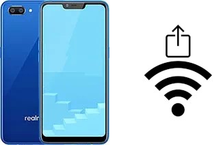 Como gerar um código QR com a senha Wifi em um Realme C1