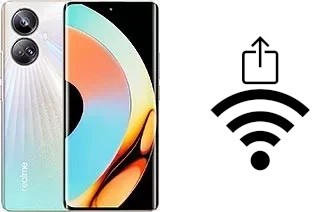 Como gerar um código QR com a senha Wifi em um Realme 10 Pro+