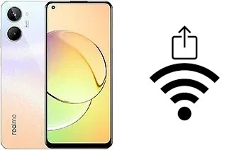 Como gerar um código QR com a senha Wifi em um Realme 10