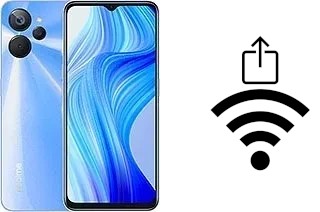 Como gerar um código QR com a senha Wifi em um Realme 10T