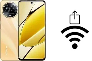 Como gerar um código QR com a senha Wifi em um Realme 11 5G