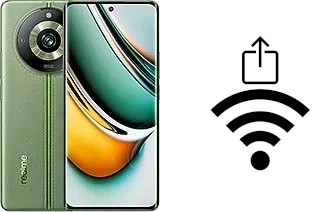 Como gerar um código QR com a senha Wifi em um Realme 11 Pro