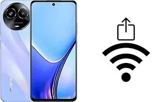 Como gerar um código QR com a senha Wifi em um Realme 11x