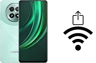 Como gerar um código QR com a senha Wifi em um Realme 13