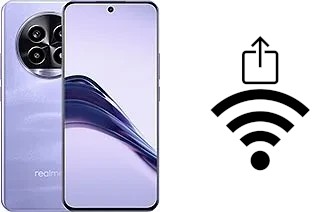 Como gerar um código QR com a senha Wifi em um Realme 13 Pro