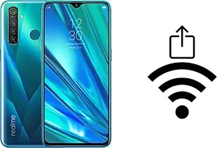 Como gerar um código QR com a senha Wifi em um Realme Q