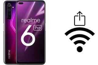 Como gerar um código QR com a senha Wifi em um Realme 6 Pro