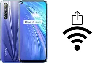 Como gerar um código QR com a senha Wifi em um Realme 6