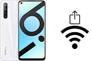 Como gerar um código QR com a senha Wifi em um Realme 6i (India)