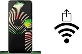 Como gerar um código QR com a senha Wifi em um Realme 6i