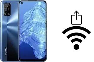 Como gerar um código QR com a senha Wifi em um Realme 7 5G