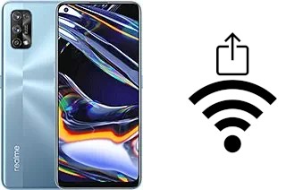 Como gerar um código QR com a senha Wifi em um Realme 7 Pro