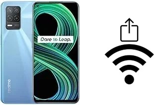 Como gerar um código QR com a senha Wifi em um Realme 8 5G