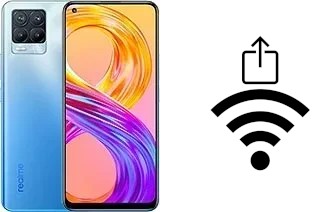 Como gerar um código QR com a senha Wifi em um Realme 8 Pro