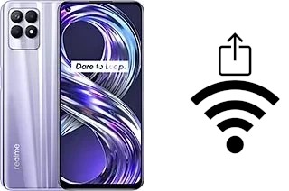 Como gerar um código QR com a senha Wifi em um Realme 8i