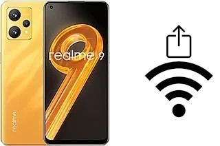 Como gerar um código QR com a senha Wifi em um Realme 9