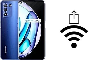 Como gerar um código QR com a senha Wifi em um Realme 9 5G Speed