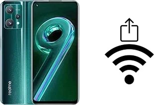 Como gerar um código QR com a senha Wifi em um Realme 9 Pro