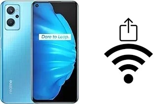 Como gerar um código QR com a senha Wifi em um Realme 9i