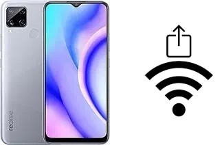 Como gerar um código QR com a senha Wifi em um Realme C15 Qualcomm Edition