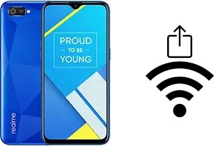 Como gerar um código QR com a senha Wifi em um Realme C2