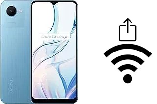 Como gerar um código QR com a senha Wifi em um Realme C30s