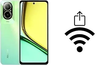 Como gerar um código QR com a senha Wifi em um Realme C67 4G