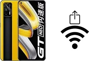 Como gerar um código QR com a senha Wifi em um Realme GT Neo Flash