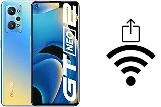 Como gerar um código QR com a senha Wifi em um Realme GT Neo2