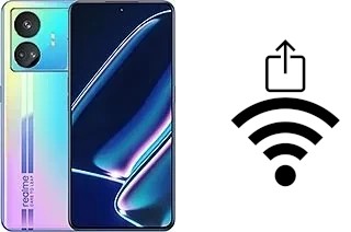 Como gerar um código QR com a senha Wifi em um Realme GT Neo5 SE