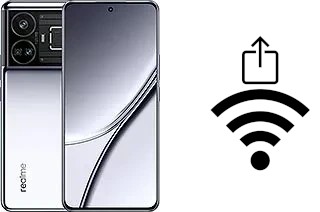 Como gerar um código QR com a senha Wifi em um Realme GT5