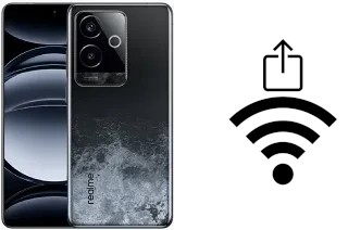 Como gerar um código QR com a senha Wifi em um Realme GT6 (China)