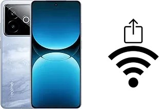 Como gerar um código QR com a senha Wifi em um Realme GT7 Pro Racing