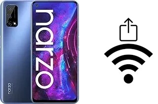 Como gerar um código QR com a senha Wifi em um Realme Narzo 30 Pro 5G