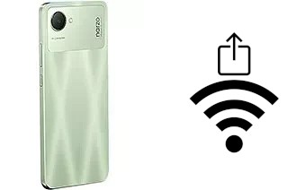 Como gerar um código QR com a senha Wifi em um Realme Narzo 50i Prime