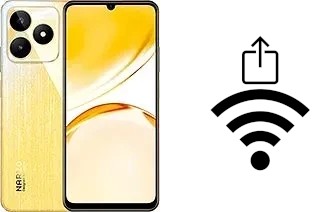 Como gerar um código QR com a senha Wifi em um Realme Narzo N53