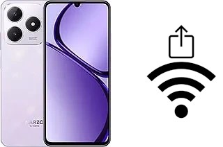 Como gerar um código QR com a senha Wifi em um Realme Narzo N63