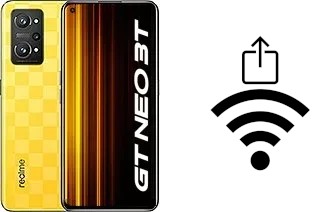 Como gerar um código QR com a senha Wifi em um Realme GT Neo 3T