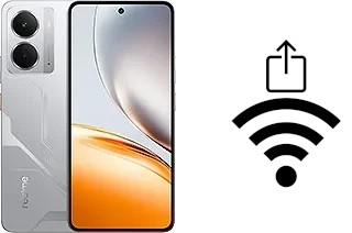 Como gerar um código QR com a senha Wifi em um Realme Neo7x