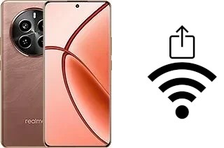 Como gerar um código QR com a senha Wifi em um Realme P1 Pro