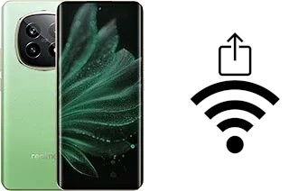 Como gerar um código QR com a senha Wifi em um Realme P2 Pro