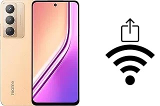 Como gerar um código QR com a senha Wifi em um Realme P3x