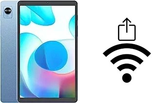 Como gerar um código QR com a senha Wifi em um Realme Pad Mini