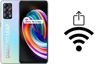 Como gerar um código QR com a senha Wifi em um Realme Q3 Pro Carnival