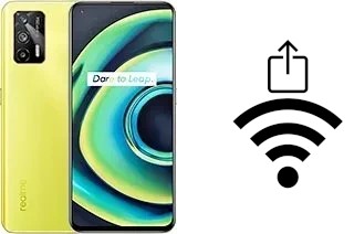 Como gerar um código QR com a senha Wifi em um Realme Q3 Pro 5G