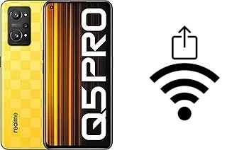 Como gerar um código QR com a senha Wifi em um Realme Q5 Pro