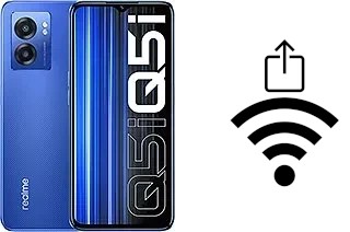 Como gerar um código QR com a senha Wifi em um Realme Q5i