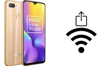 Como gerar um código QR com a senha Wifi em um Realme U1