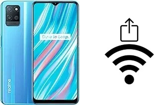 Como gerar um código QR com a senha Wifi em um Realme V11 5G