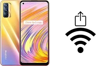 Como gerar um código QR com a senha Wifi em um Realme V15 5G